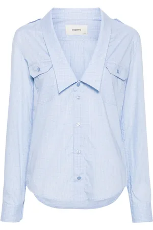 COPERNI Camisa con cuadros estampados