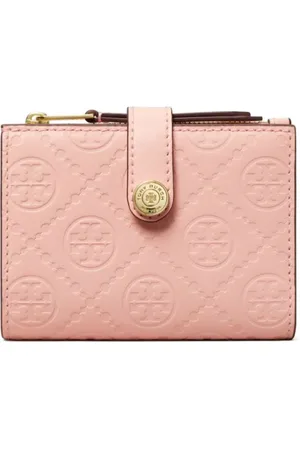 Tory Burch Cartera plegable con monograma T