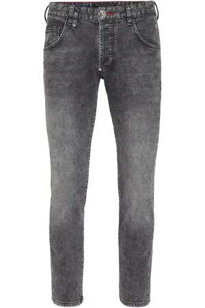 Philipp Plein Skinny jeans con motivo Skull