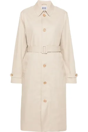 Moschino Gabardina con detalle de cadena