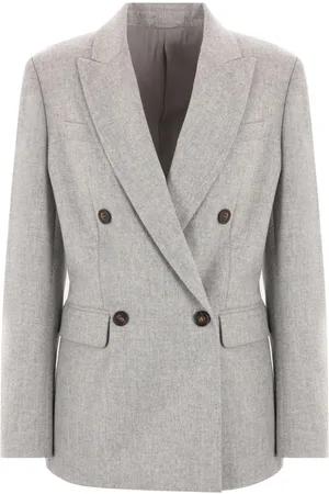 Brunello Cucinelli Blazer con doble botonadura