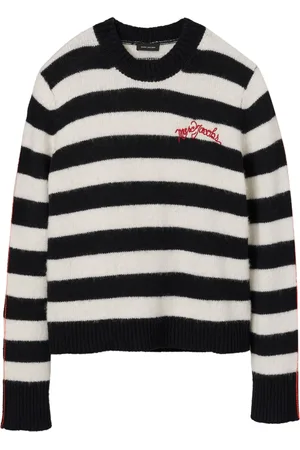 Marc Jacobs Suéter con logo bordado y motivo de rayas