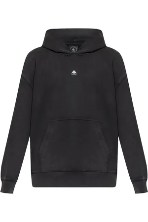 Moose Knuckles Hoodie con logo estampado