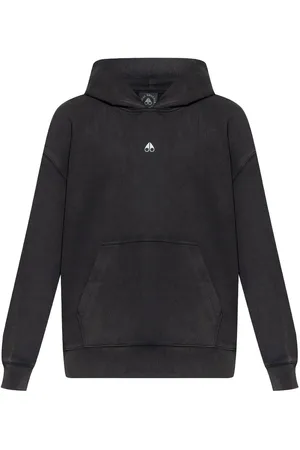 Moose Knuckles Hoodie con logo estampado