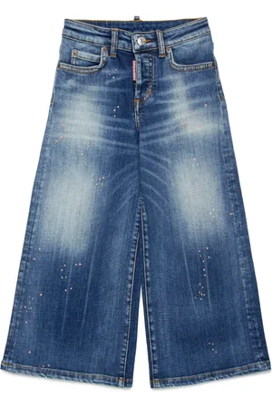 Dsquared2 Jeans anchos con parche del logo