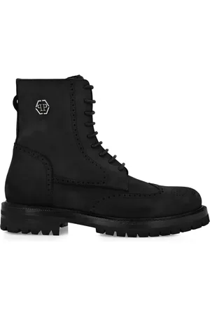 Philipp Plein Botas de piel de Nubuck
