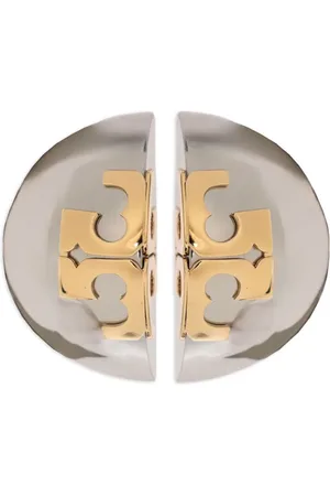Tory Burch Aretes con logo