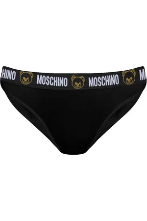 Moschino Tangas con motivo Teddy Bear
