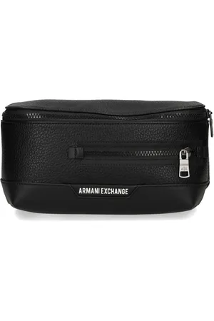 Armani Exchange Cangurera con parche del logo