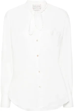 FORTE FORTE Camisa con moño en el cuello