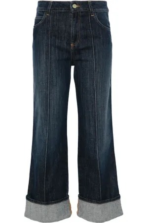 Kaos Jeans capri con bolsillos