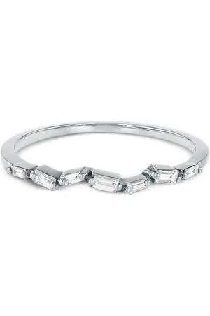 Suzanne Kalan Anillo Fireworks en oro blanco de 18kt con diamantes