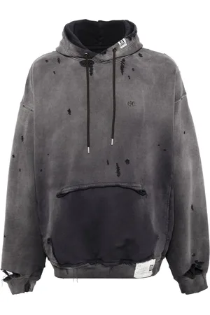 Maison Mihara Yasuhiro Hoodie efecto envejecido