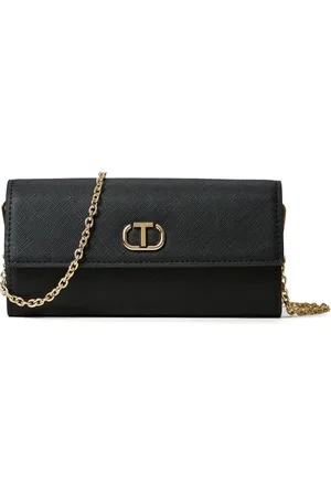 Twin-Set Cartera con placa del logo