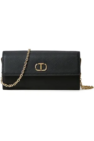 Twin-Set Cartera con placa del logo