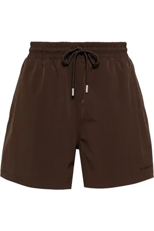 FLÂNEUR Shorts de playa con logo