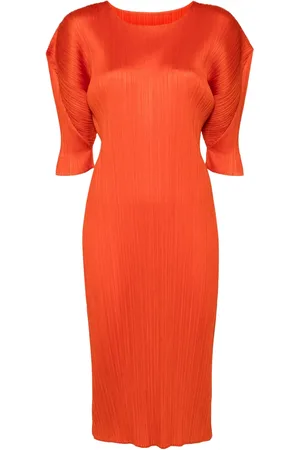 PLEATS PLEASE ISSEY MIYAKE Vestido midi Monthly Colours: July