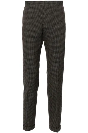 Paul Smith Pantalones con cuadros estampados