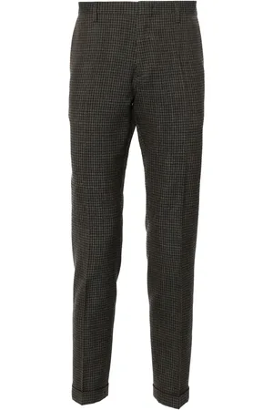Paul Smith Pantalones con cuadros estampados