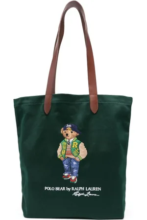 Ralph Lauren Tote con motivo Polo Bear
