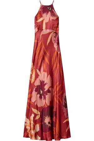 Twin-Set Vestido largo con efecto satinado
