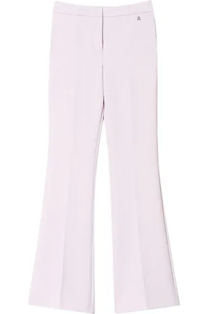Twin-Set Pantalones acampanados texturizados