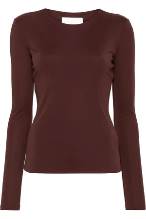 Jil Sander Playera con cuello redondo