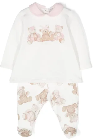 Le Bebé Enfant Set de pantalones con motivo Teddy Bear