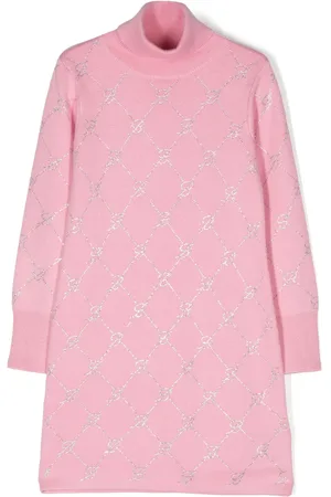 MISS BLUMARINE Vestido tejido de strass