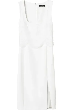 Twin-Set Vestido midi con diseño bordado