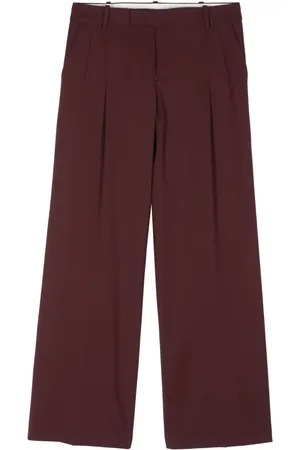 FEDERICA TOSI Pantalones con pinzas invertidas