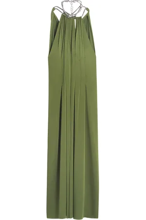 Lanvin Vestido largo con cuello halter