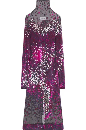 Lanvin Vestido de devoré