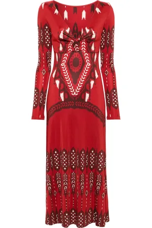 JOHANNA ORTIZ Vestido largo Broken Arrow