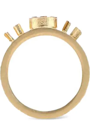 Maison Margiela Anillo con diseño en relieve