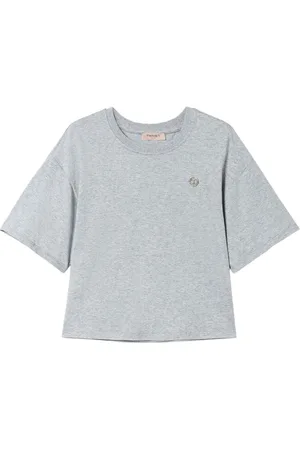 Twin-Set Playera con aplique del logo