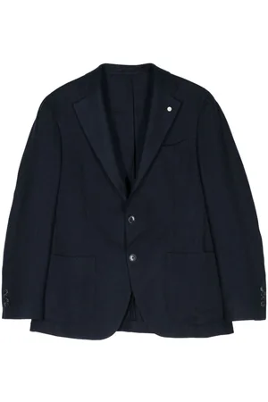 LUIGI BIANCHI MANTOVA Blazer con detalle de broche