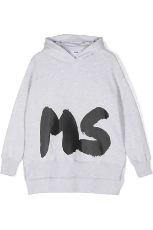 Msgm Vestido con logo estampado