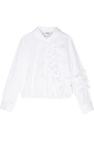 Msgm Camisa de popelina