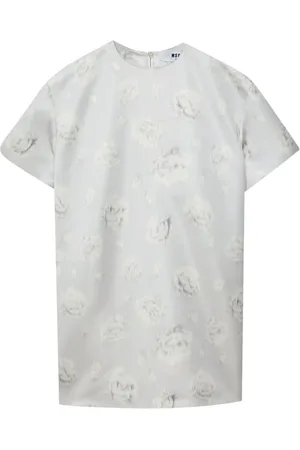 Msgm Vestido corto con estampado floral