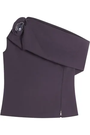 Lanvin Blusa con dobladillo asimétrico