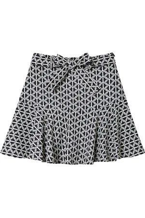 Twin-Set Falda con estampado Crêpe de Chine