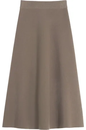 Lanvin Falda midi con diseño acampanado