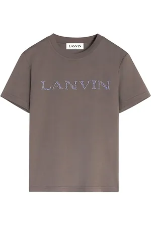 Lanvin Playera con mostacillas bordadas