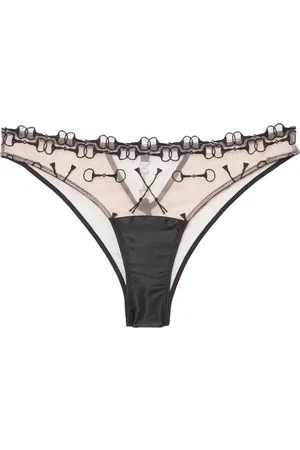 FLEUR DU MAL Calzones con bordado Equestrian