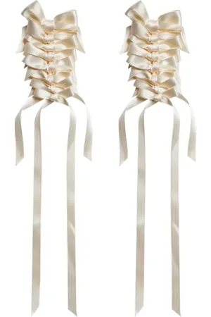 Simone Rocha Aretes Rosette Bow