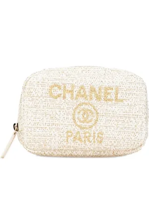 CHANEL Cosmetiquera Tweed Deauville Cosmetic 2019