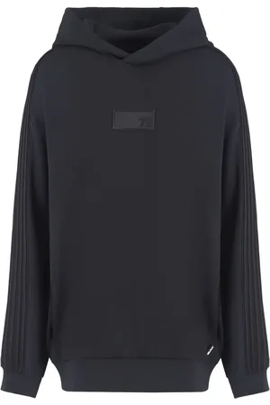 EA7 Hoodie con logo engomado