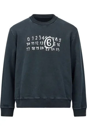 Maison Margiela Sudadera con números estampados
