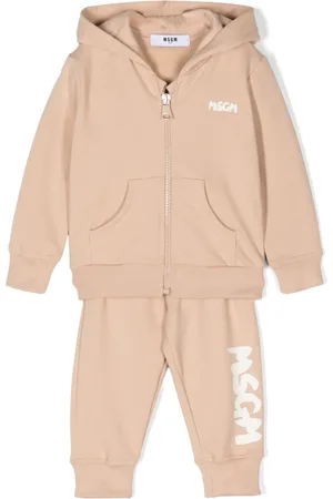 Msgm Traje deportivo con logo estampado